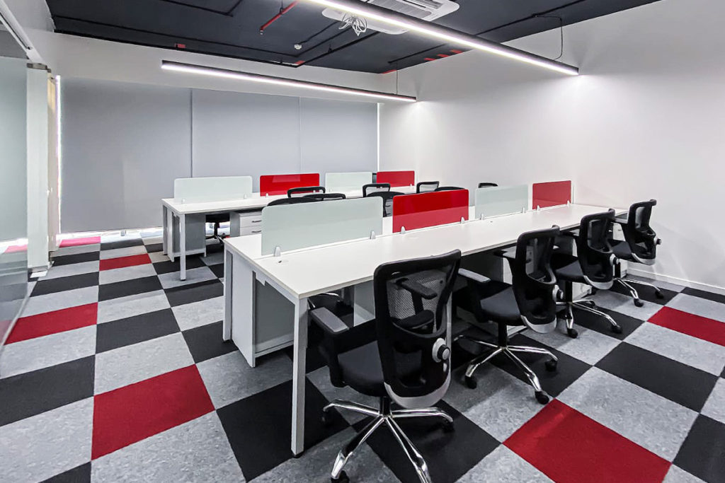 Redbus corporate office pune interiors by fit out dynamics