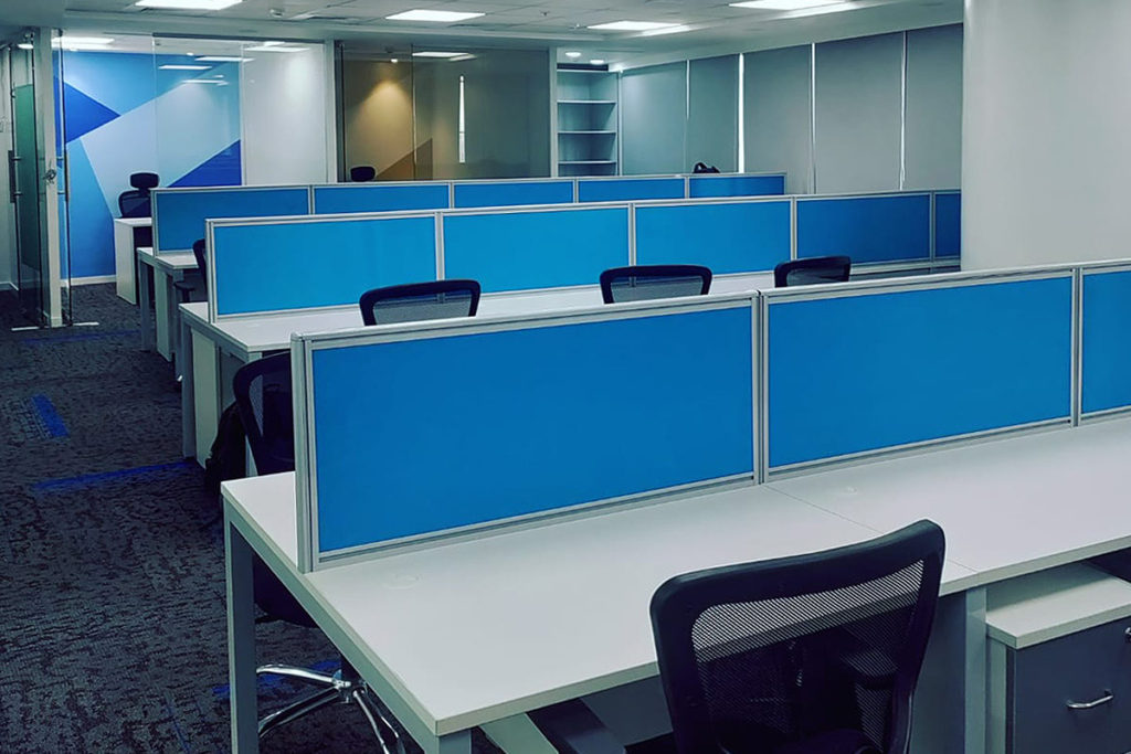 Raksha Health Insurance interiors by Fit Out Dynamics